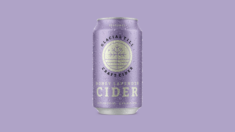 Glacial Till Honey Lavender cider