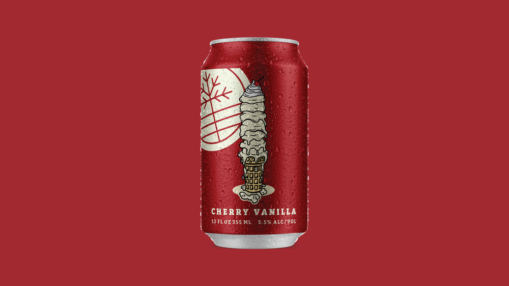 Glacial Till Cherry Vanilla cider